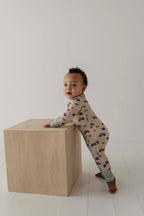 Babysprouts Long Sleeve Zip Romper - Multiple styles