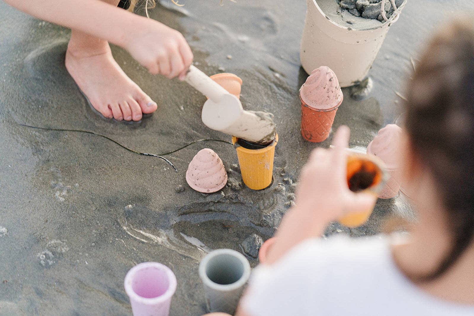Classic Retro Silicone Ice Cream Beach Set