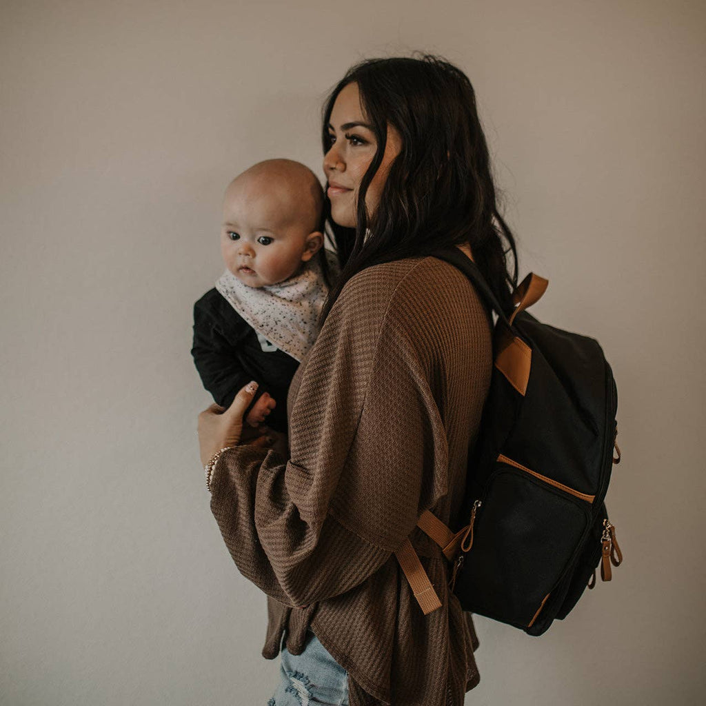 Birch Bag Mini - Diaper Backpack in Black