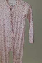 Pink Petal Zip Pajamas