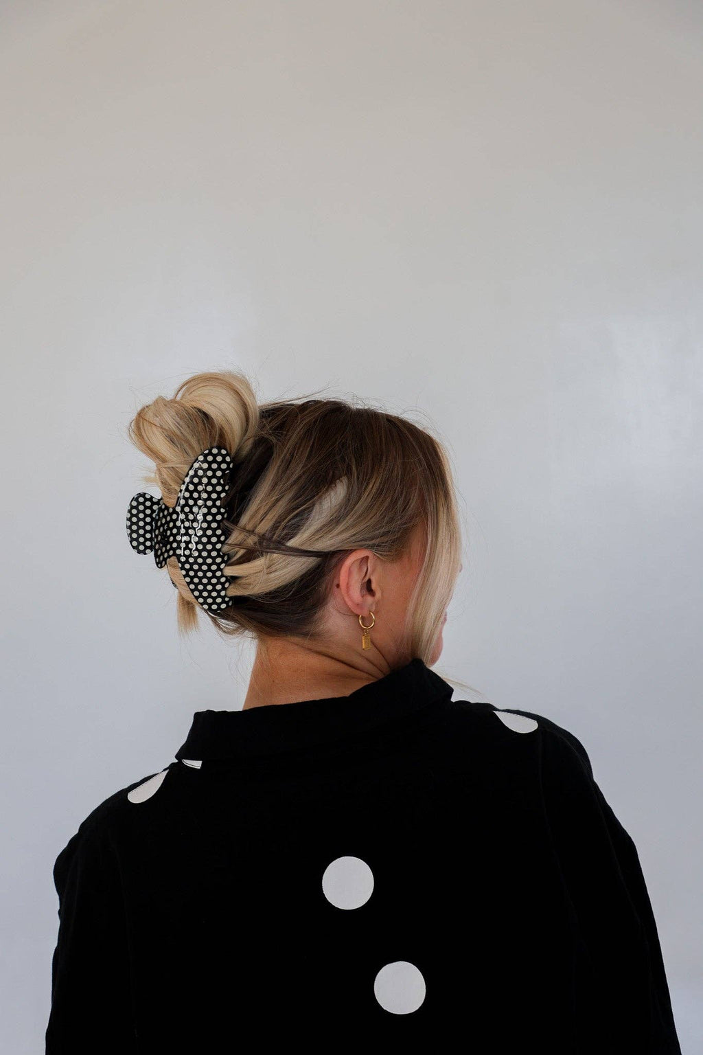 KAXI BLACK & WHITE POLKA DOT CLAW - 2 Sizes
