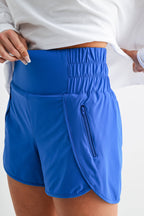 Contour Scallop Active Shorts