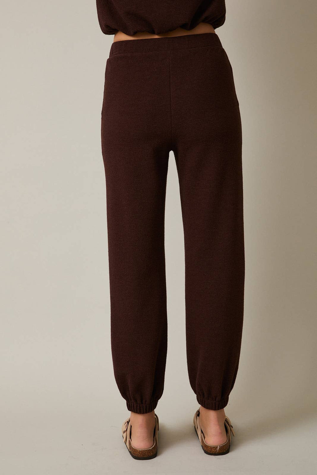 BROWN JOGGER SET