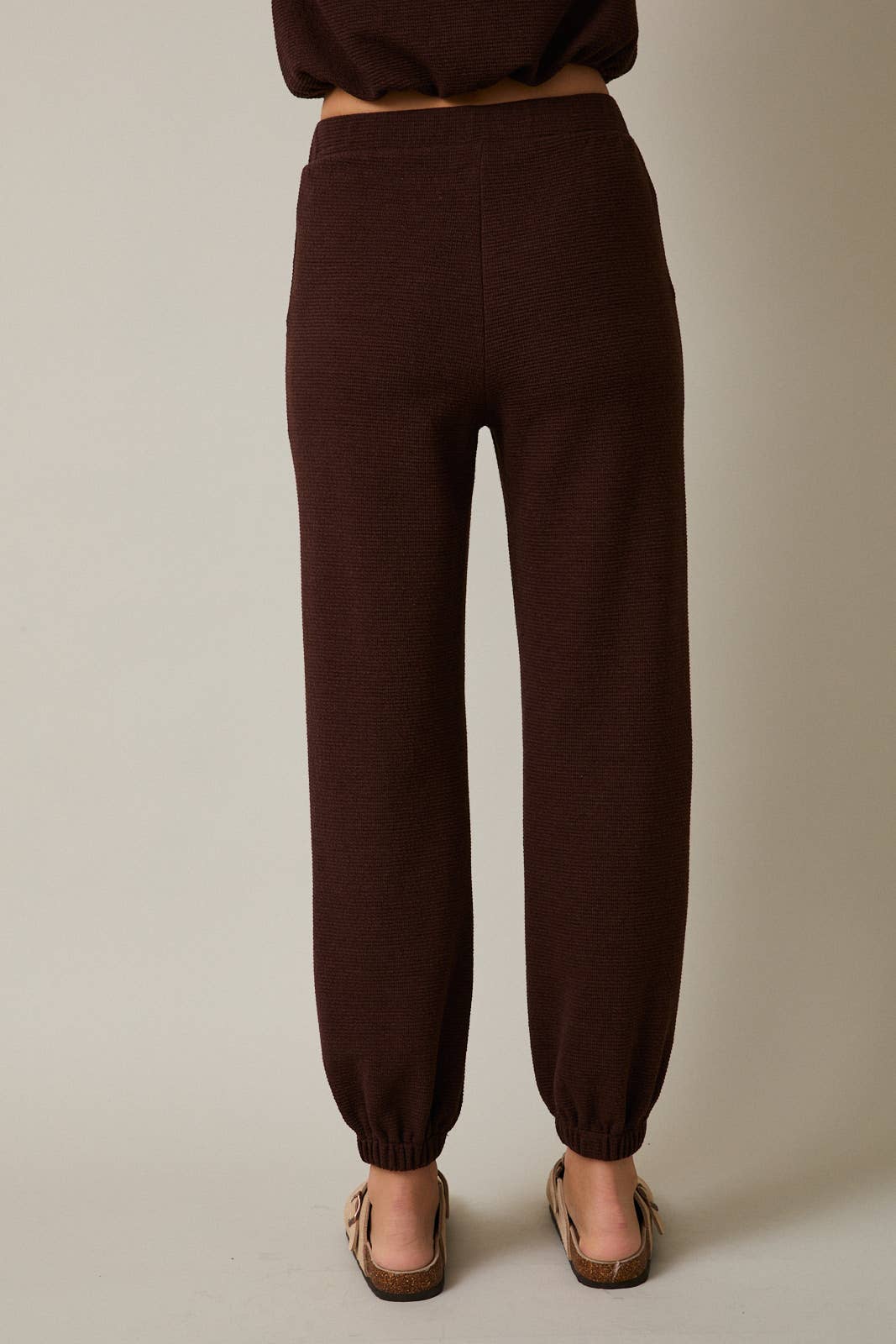 BROWN JOGGER SET