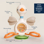 Itzy Twist & Bop - High Chair Sensory Toy Goose