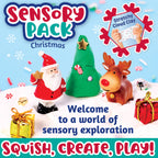 Sensory Pack Christmas Holiday Play Kit for Children