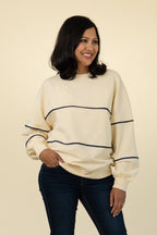 The Piped Sweatshirt