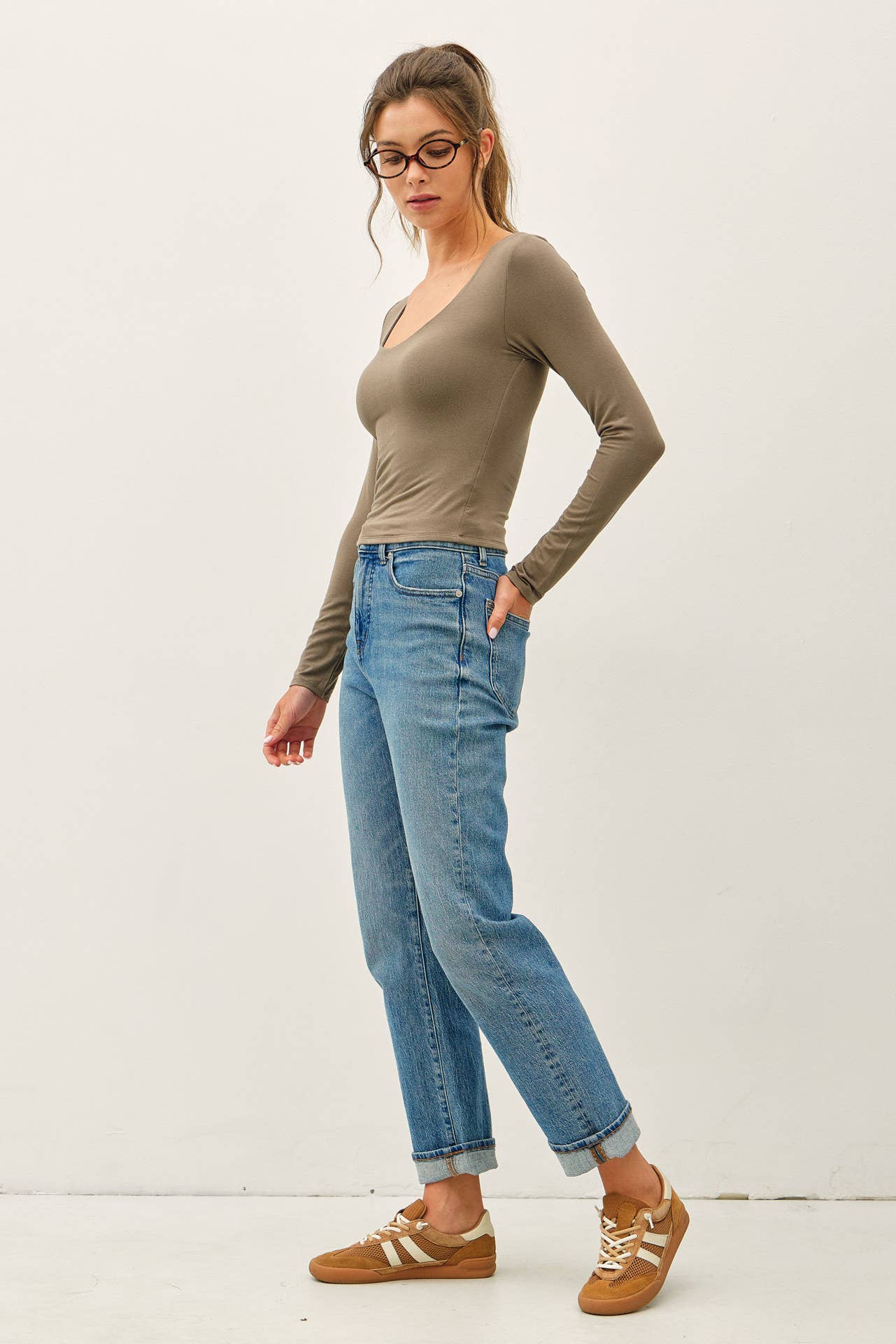 BASIC LONG SLEEVE TOP