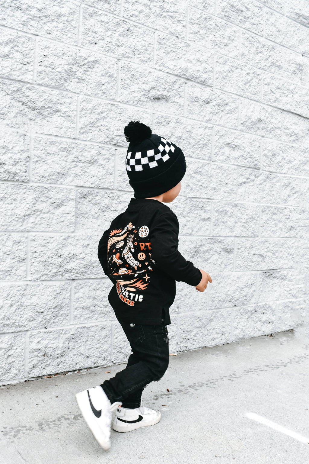 ONYX CHECKS TODDLER BEANIE