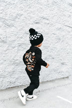 ONYX CHECKS TODDLER BEANIE