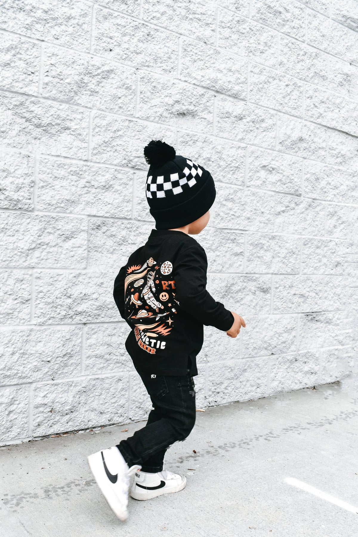 ONYX CHECKS TODDLER BEANIE