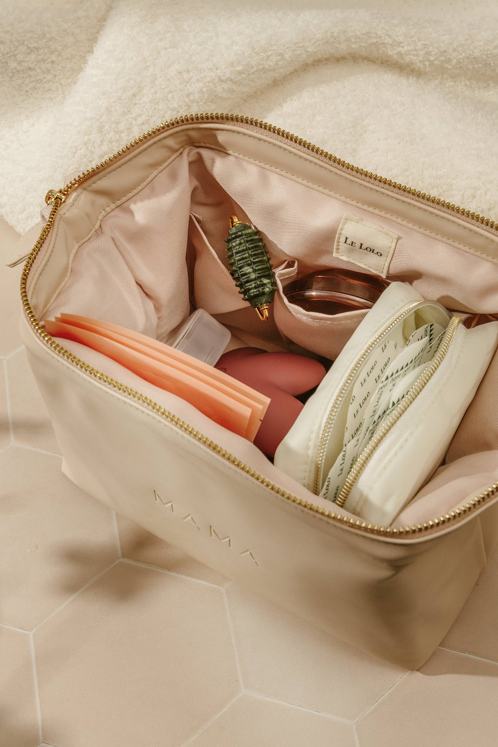 Vegan Leather Mama Bag | New Mom Gift, Postpartum, Baby