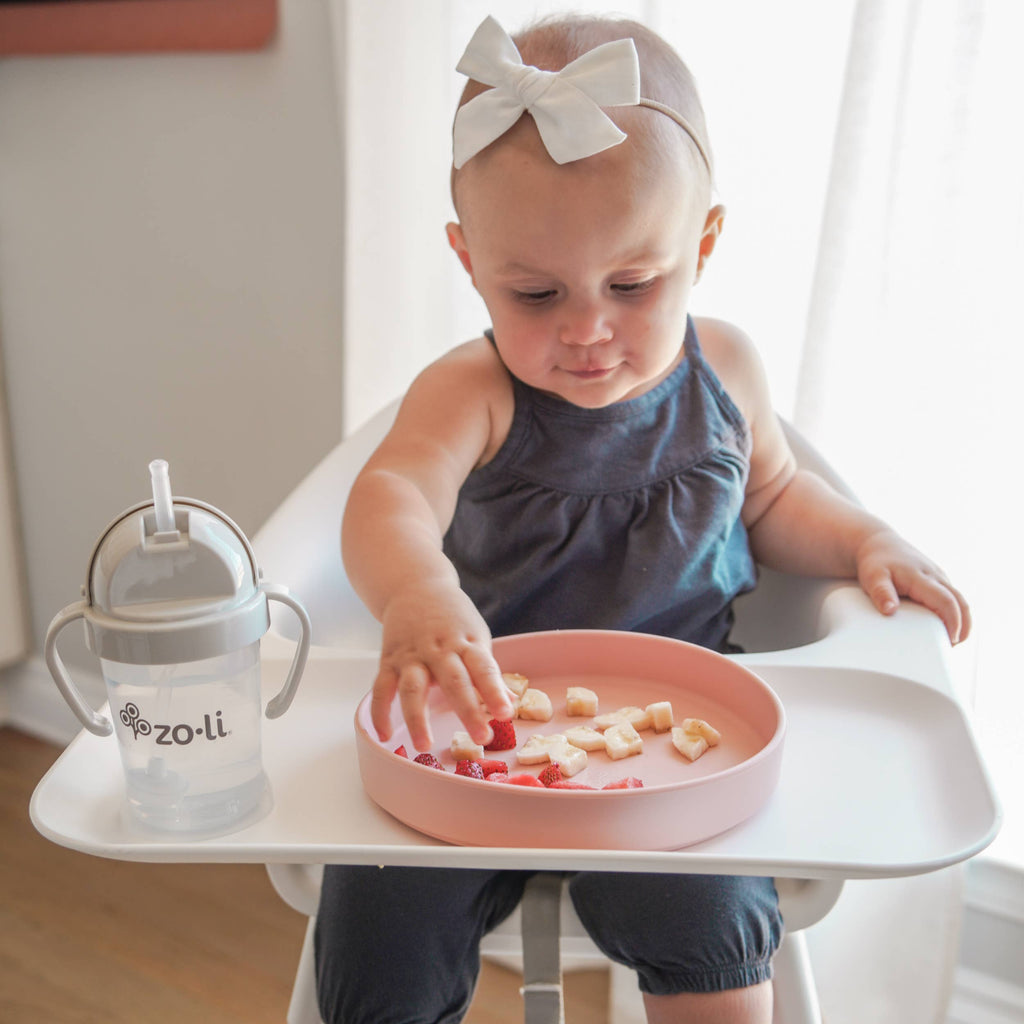 Silicone toddler feeding set