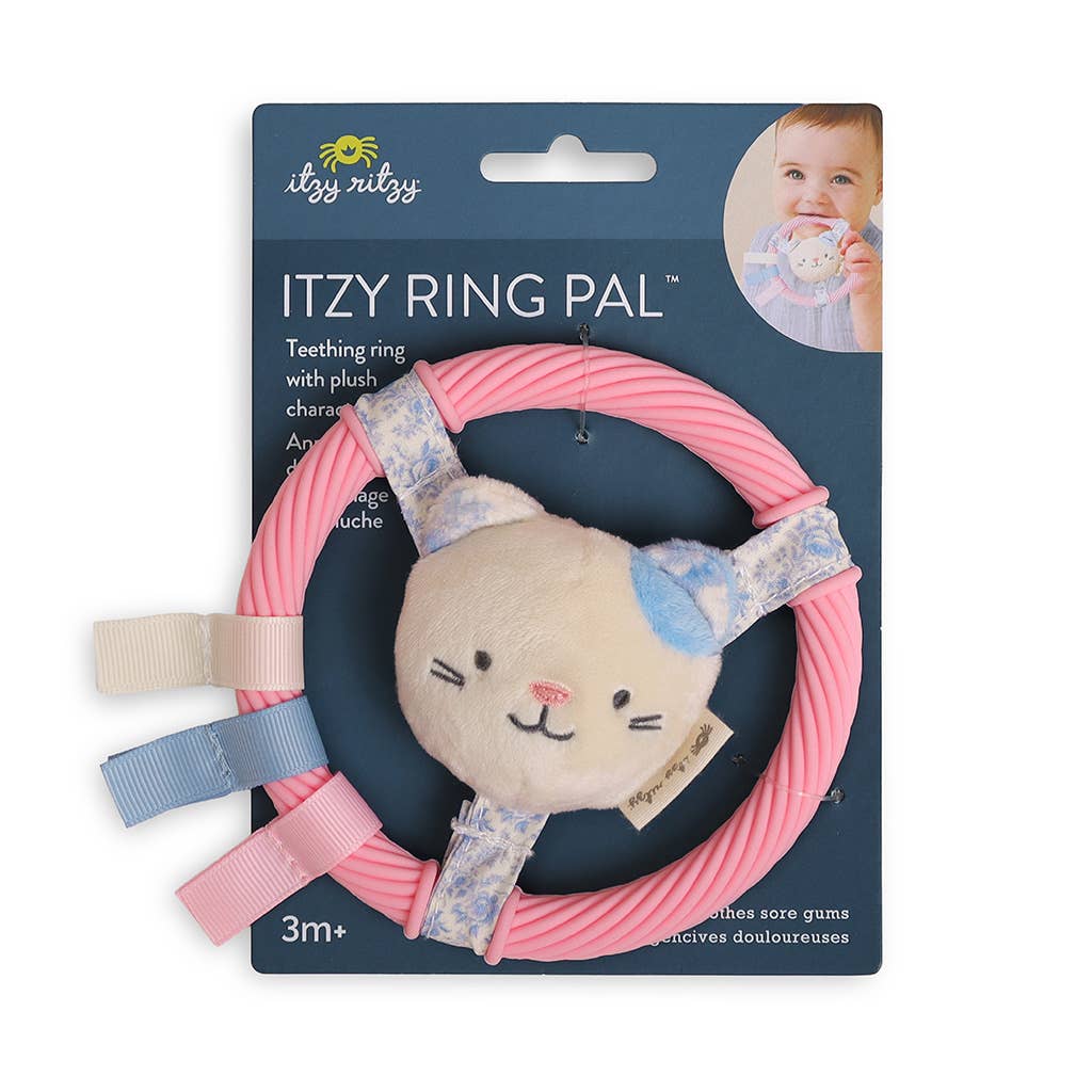 Teething Ring with Plush Character