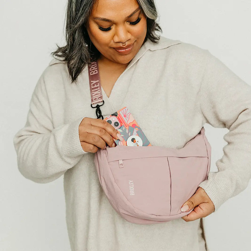 Basil Crescent Bag (multiple colors)