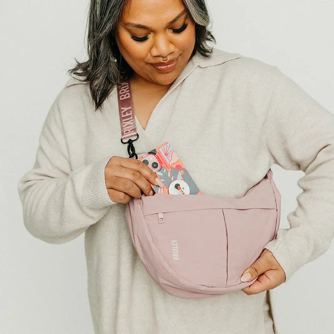Basil Crescent Bag (multiple colors)