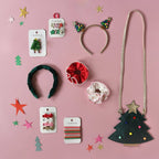 Jolly Christmas Tree Claw Clip