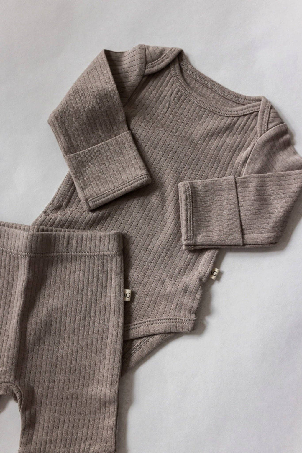 Ribbed Bodysuit Set