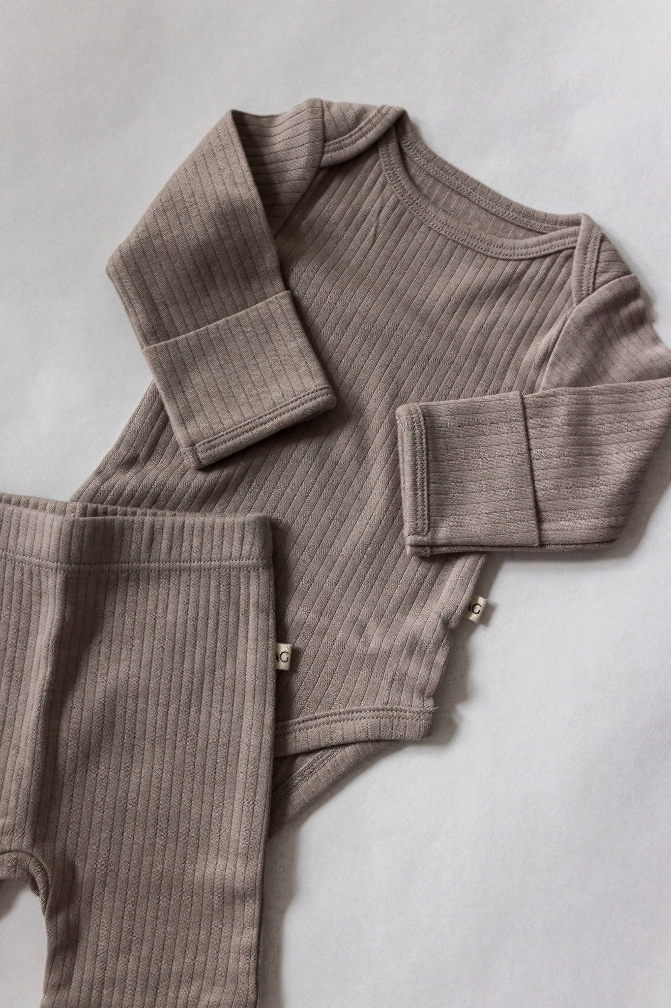 Ribbed Bodysuit Set