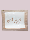Large Baby Organizer Travel Pouch (Baby Shower)