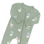 Zippered Footie in Silly Goose (kyte baby)