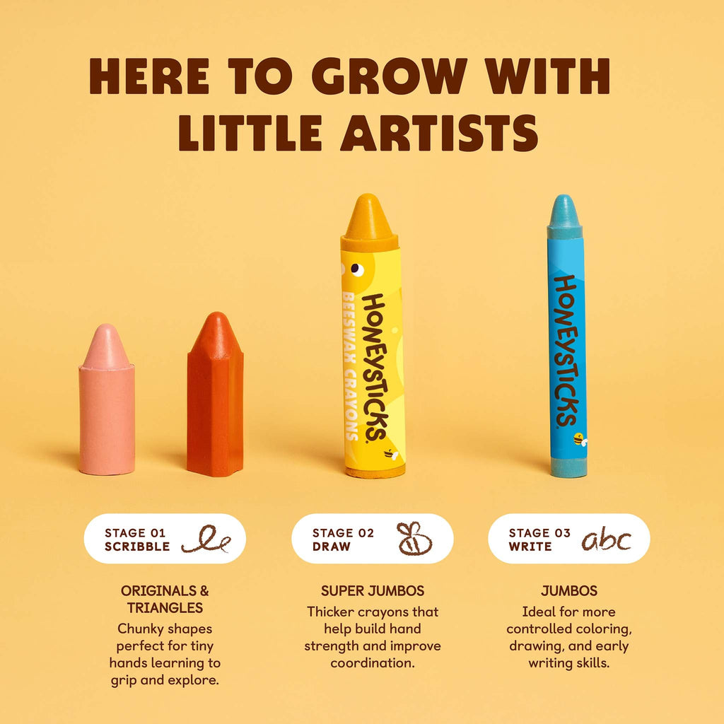 Honeysticks Beeswax Crayons