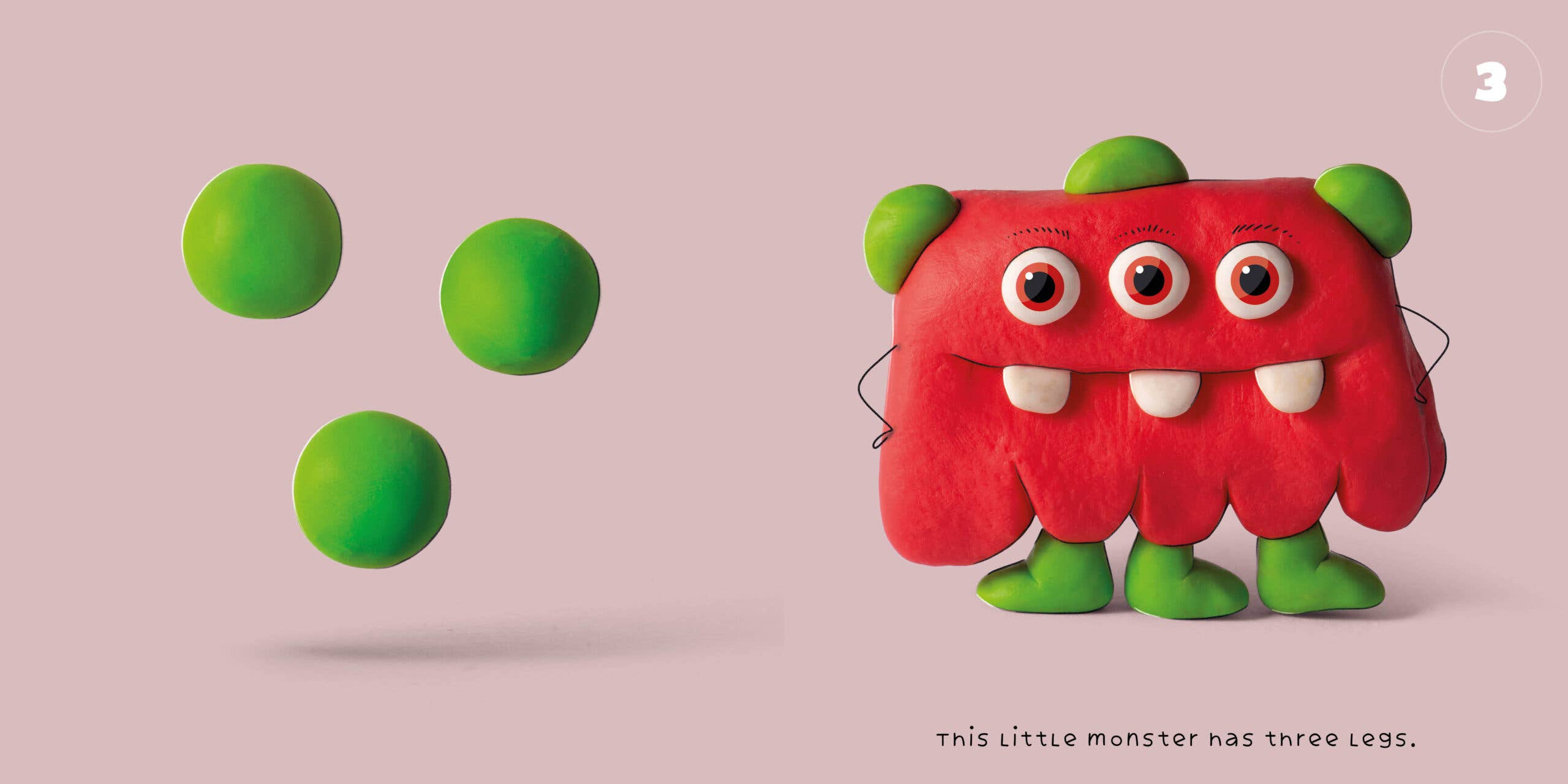 1-2-3 Monsters Book