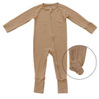 Ribbed Bamboo Zipper