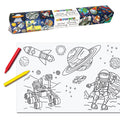 Coloring Scroll - space