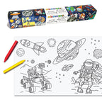 Coloring Scroll - space
