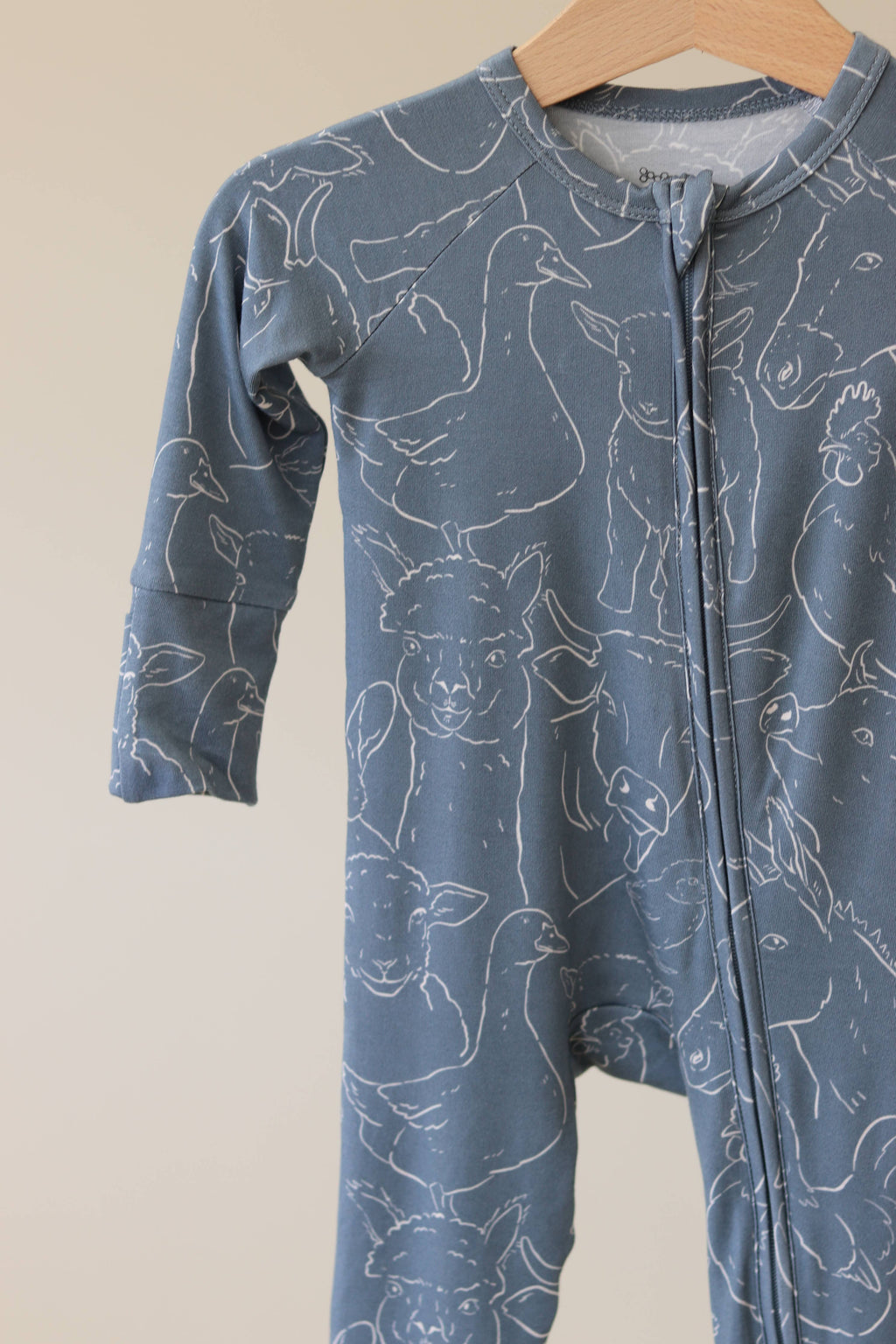 Slate Farm Zip Pajamas
