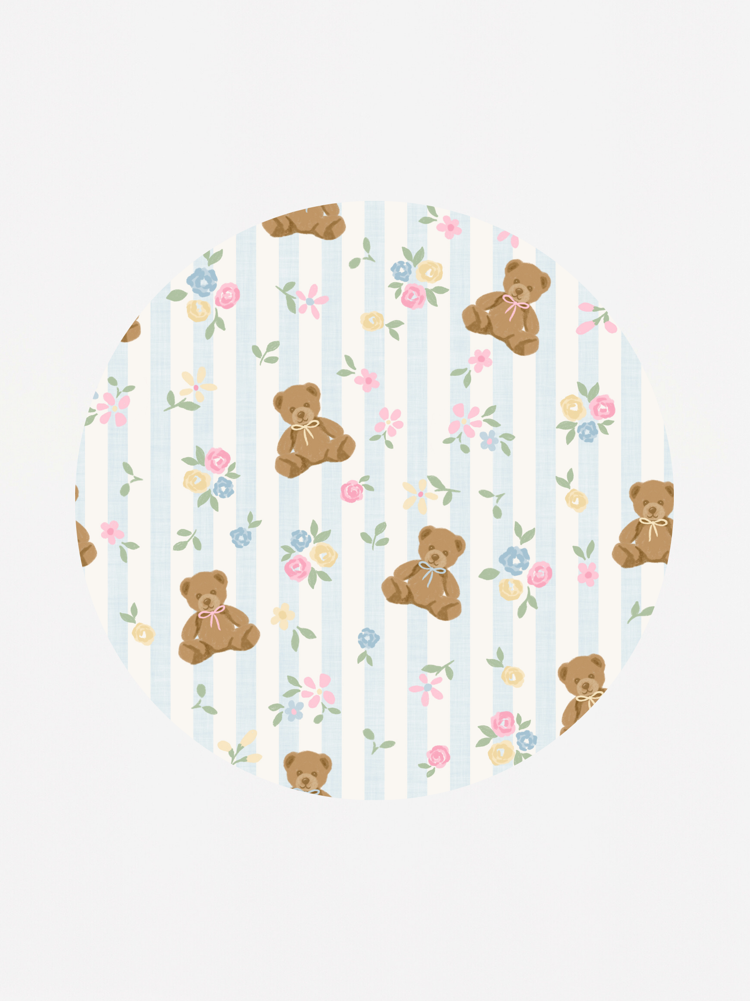 The Little Blue Bear Zippy Bamboo Pajamas