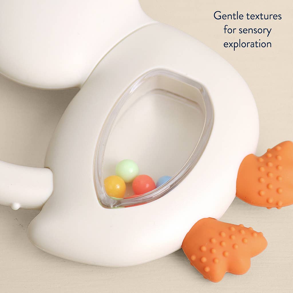Silicone Teether with Rattle