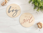 It's A Boy | It's A Girl Announcement Sign