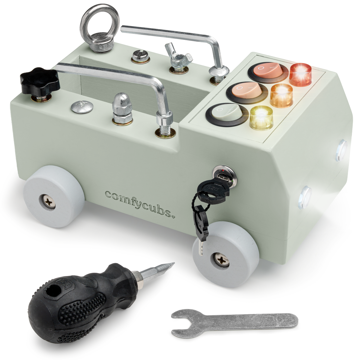 Busy Board Truck Toy (multiple colors)