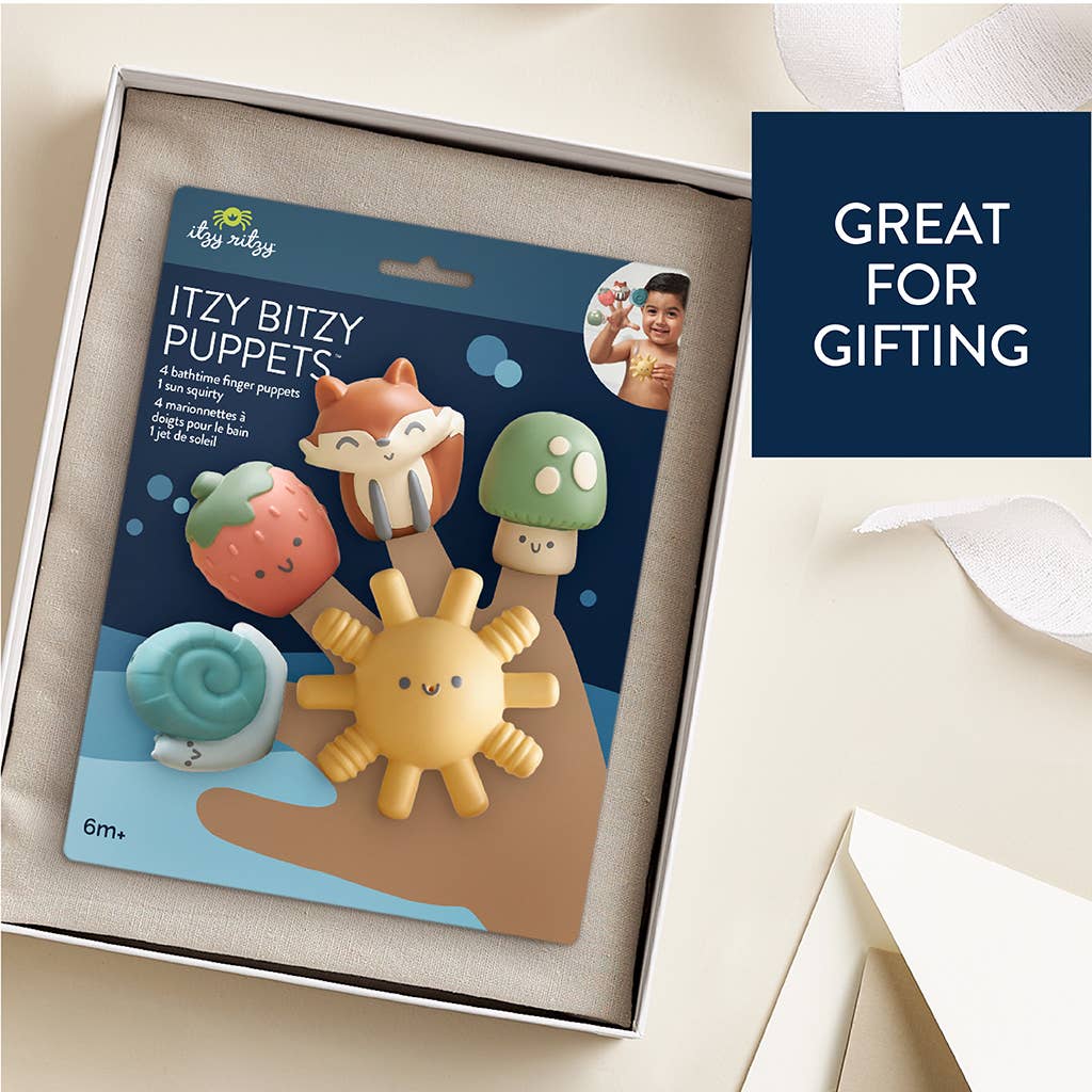 Itzy Bitzy Puppets - Bath + Storytelling Toys