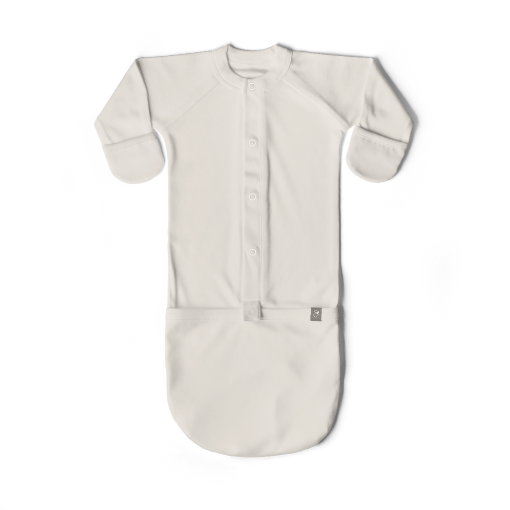 PREEMIE 24 HOUR CONVERTIBLE BABY GOWN | CLOUD