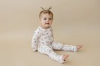 Luna Moths Bamboo Zippy Pajamas