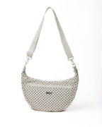 Pearl Dot Crescent Bag