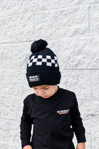 ONYX CHECKS TODDLER BEANIE