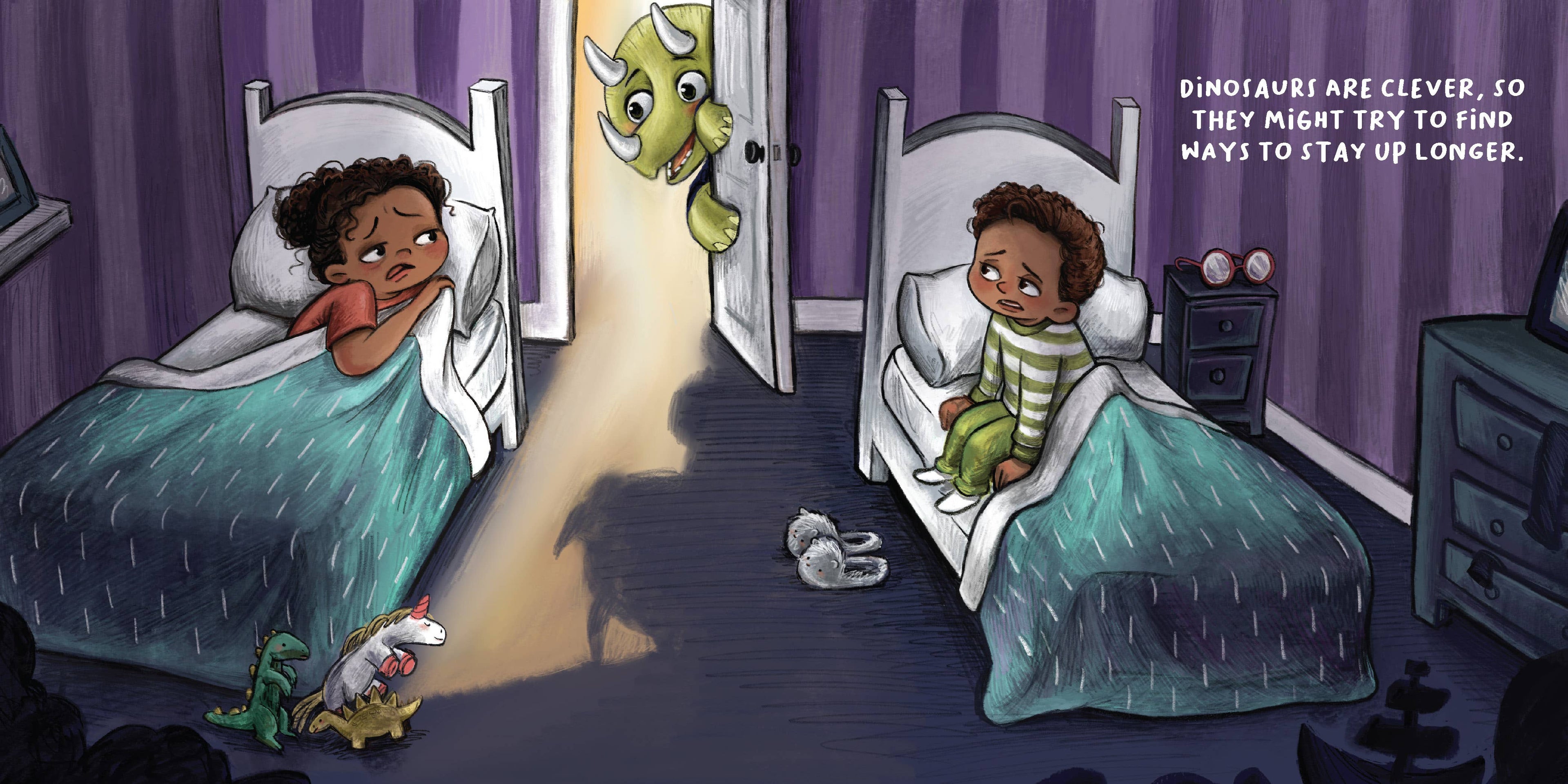 How to Put a Dinosaur to Bed