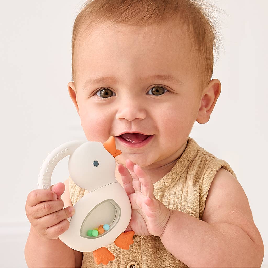 Silicone Teether with Rattle