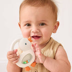 Silicone Teether with Rattle