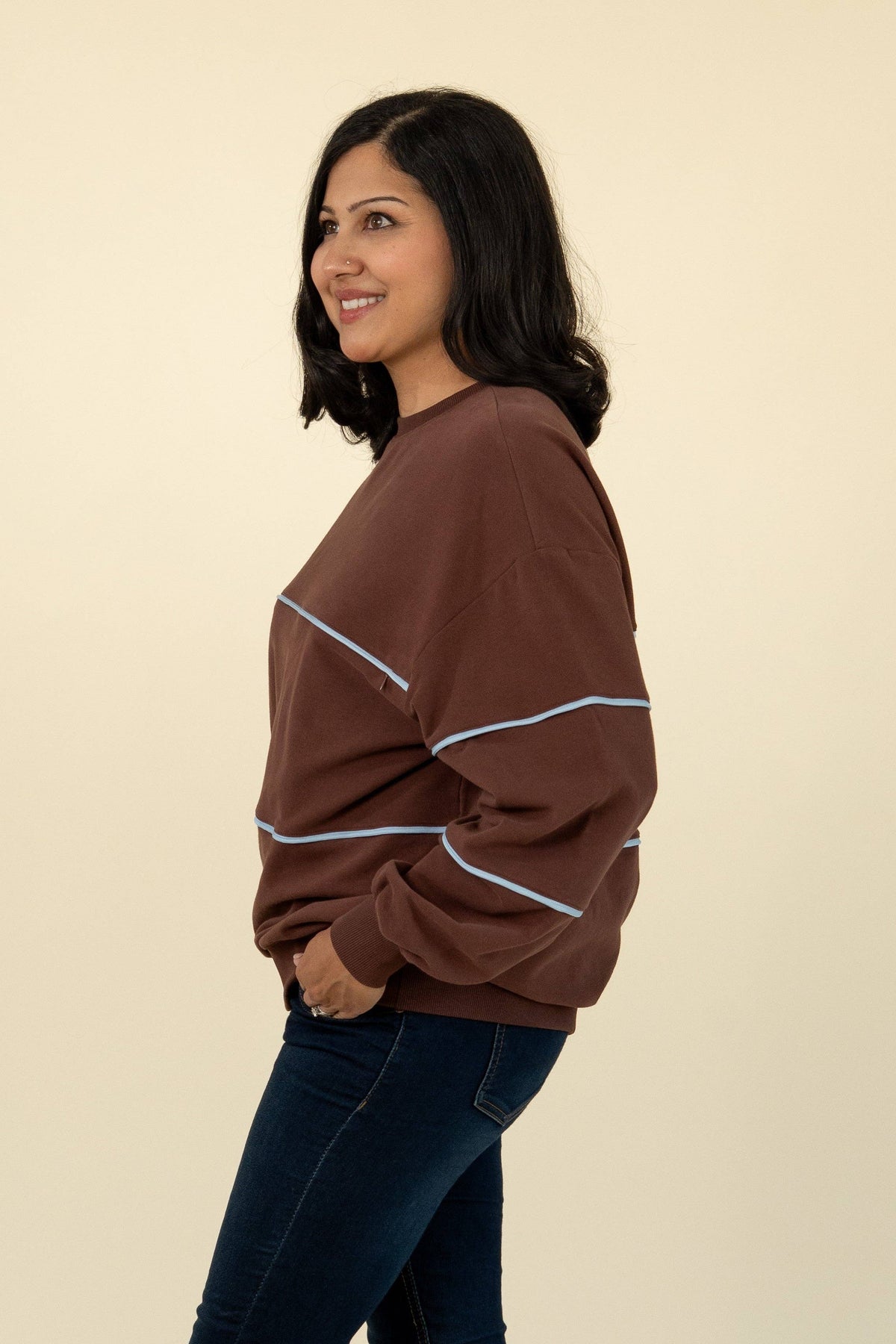 The Piped Sweatshirt