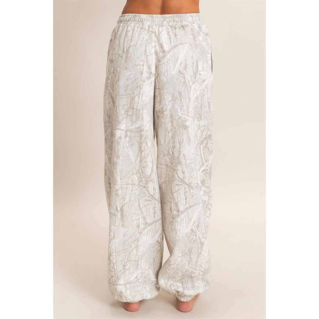 Camo relaxed jogger set