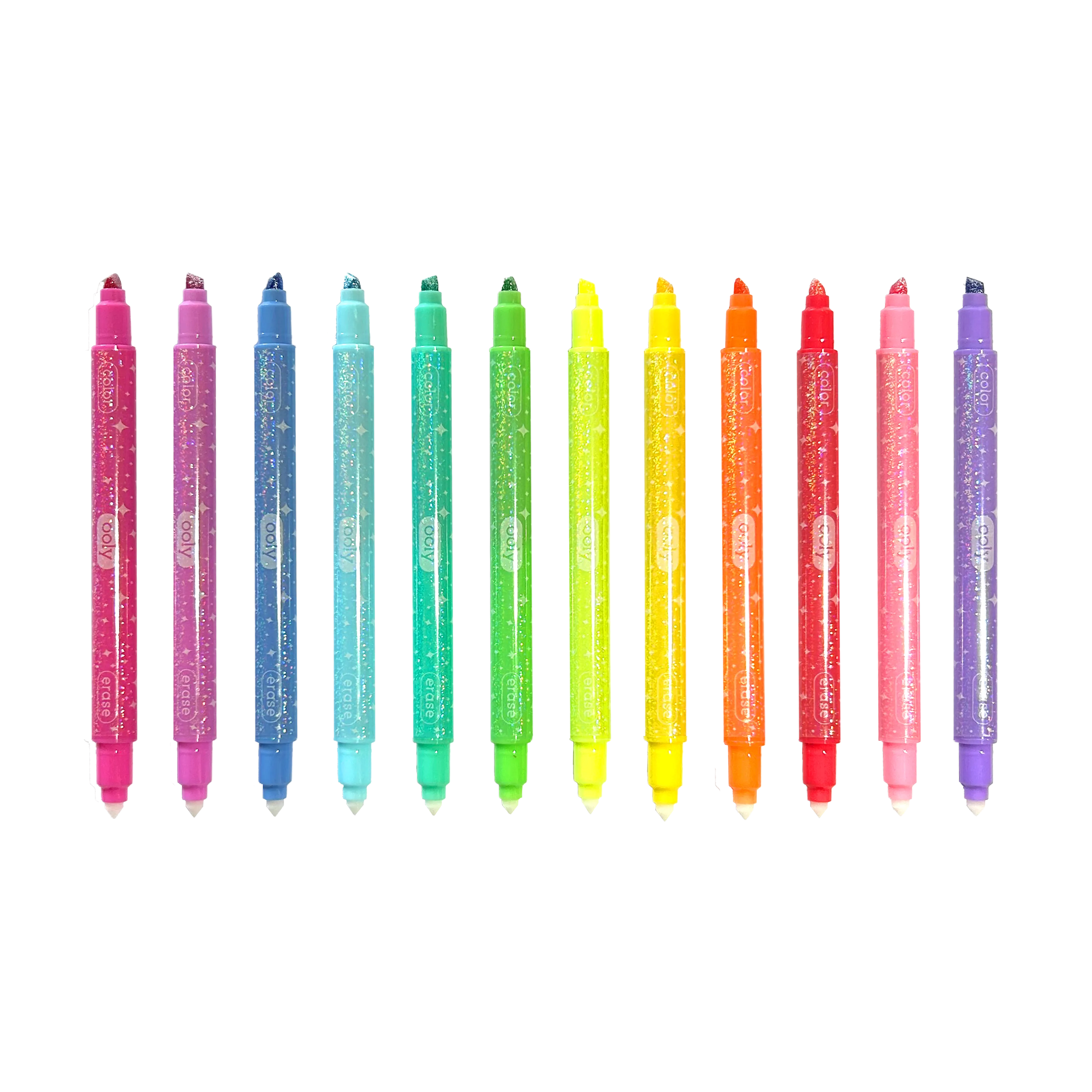 Make no Mistake!: Glittery Erasable Markers (Set of 12)