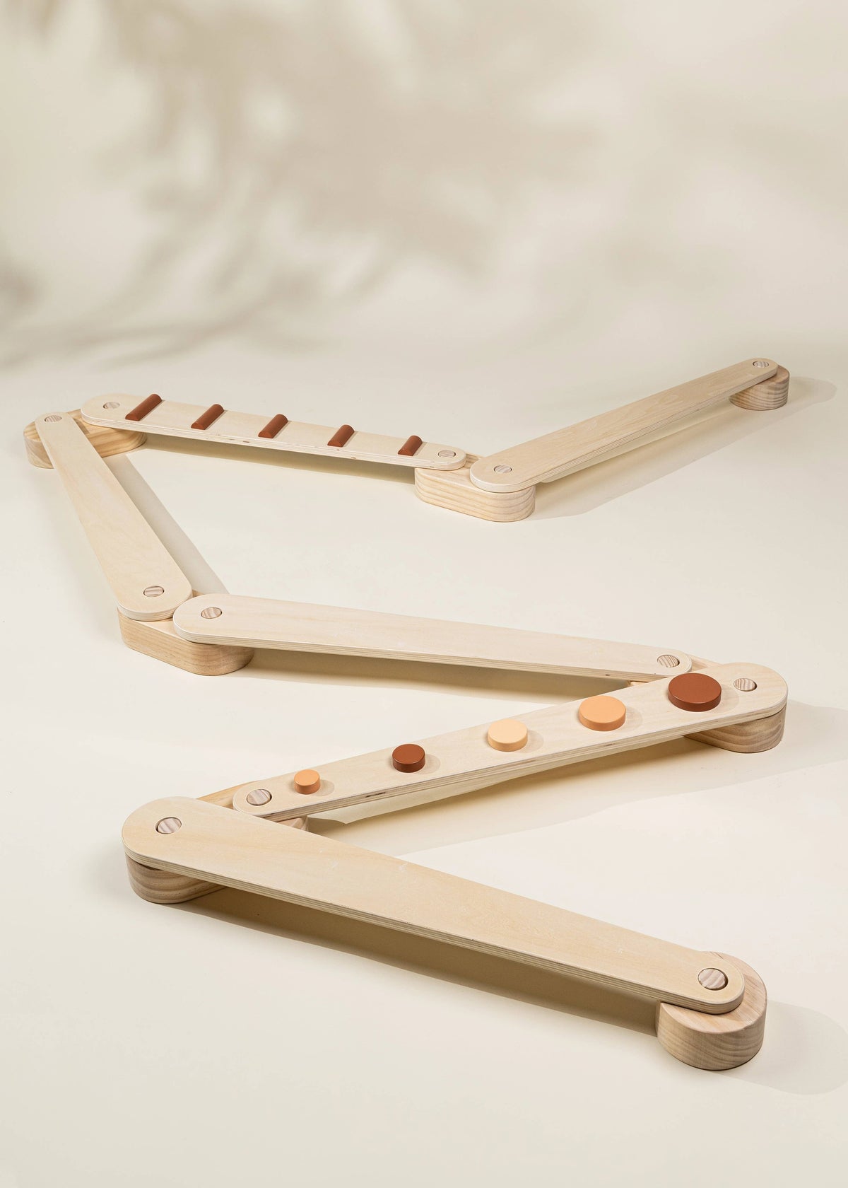 Wooden Balance Beams Set - Stripes