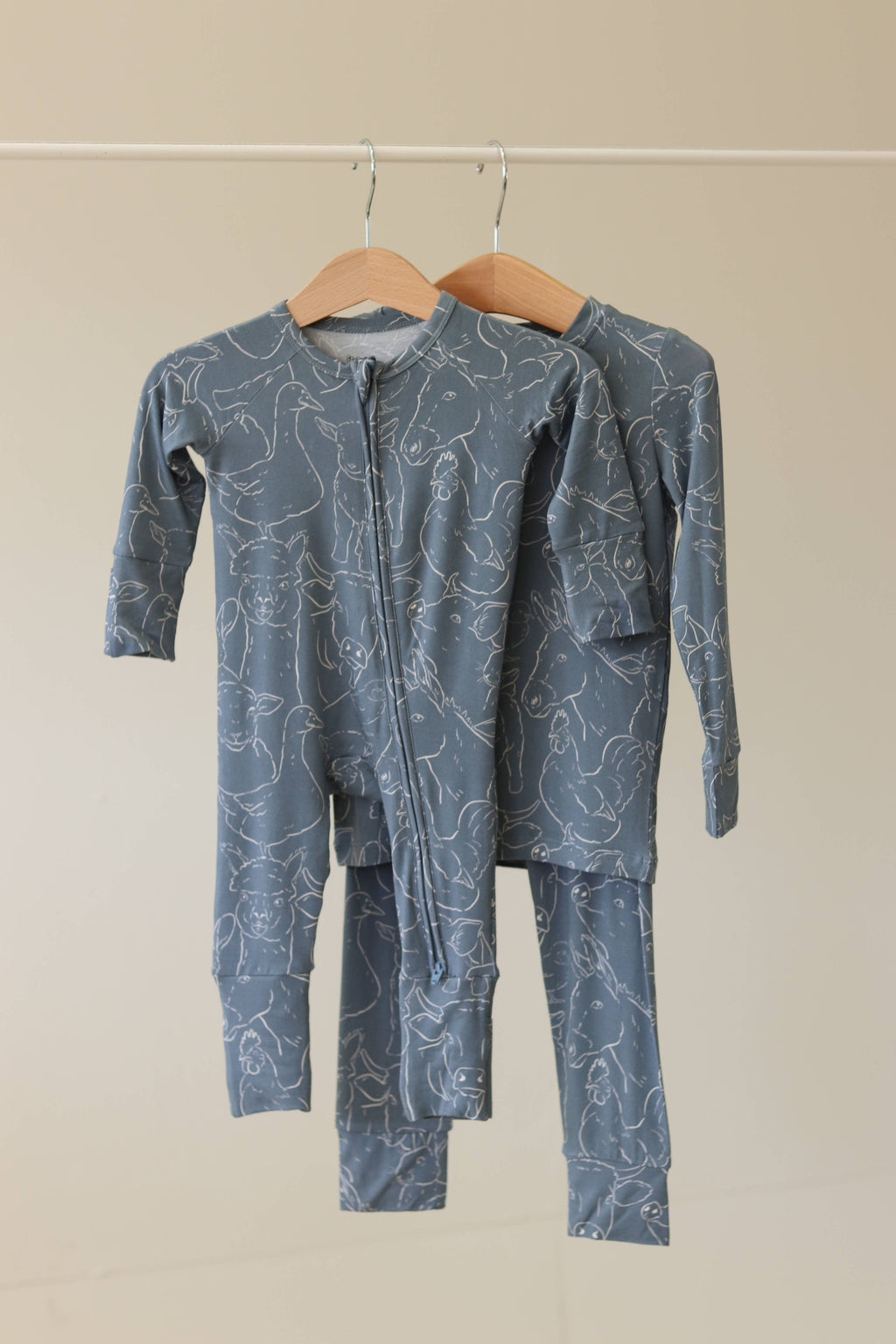 Slate Farm Zip Pajamas