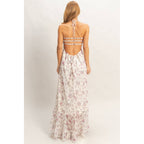 Smocked Floral Maxi Dress