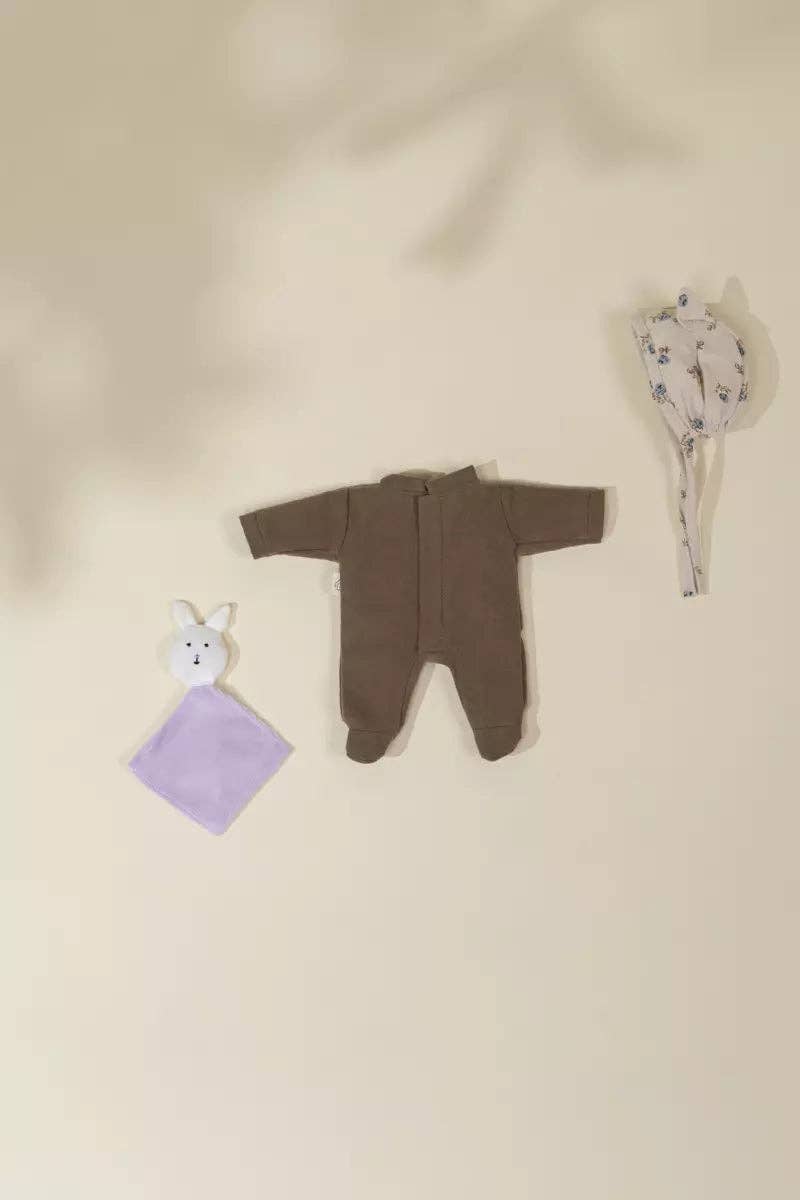 CocoTiny 10" (26 cm) Baby Play Doll Clothing Set – Cozy Onesie